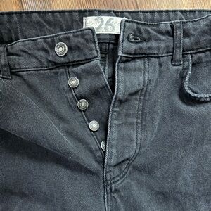 We the free high waist washed black 26